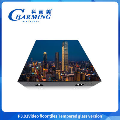 P3.91 Escenário Evento LED Painel de Ecrã Display Aluguel pano de fundo de vídeo Piso LED Display Screen For Nightclub Booth Concert