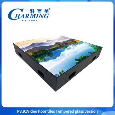 500x500mm GOB P3.91 Pista de dança interna LED IP65 Display LED à prova d'água HD Vídeo sexy para evento