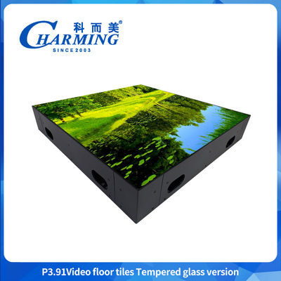 P3.91 Placas digitais portáteis para aluguer em ambientes externos e interiores Smd1921 Painéis de piso de dança com LED de ecrã de vídeo para festas de casamento
