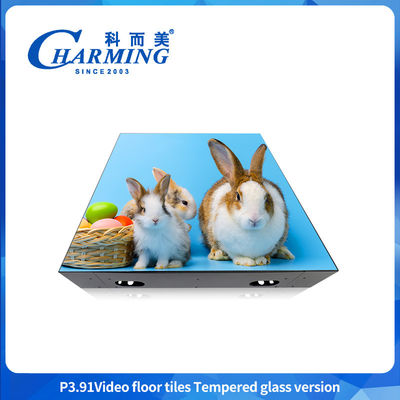 2025 Portagem P3.91 Led 3D Dance Floor Transparente Glass Floor Dance Led Display