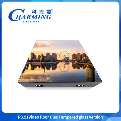 Piso de dança de vídeo LED para casamento painel LED inteligente inteligente 3.91mm