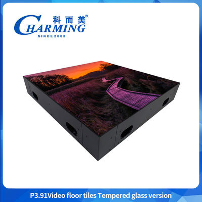 Piso de dança de vídeo LED para casamento painel LED inteligente inteligente 3.91mm