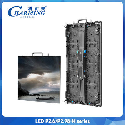 Ecrã LED a cores completas P2.6 Ecrã de publicidade LED de manutenção frontal Ecrã de vídeo LED externo