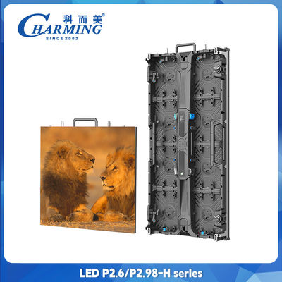 Ecrã LED a cores completas P2.6 Ecrã de publicidade LED de manutenção frontal Ecrã de vídeo LED externo