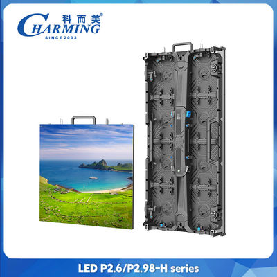 P2.9 Indoor LED Video Wall 4K HD Rental Led Display Com Manutenção Frontal