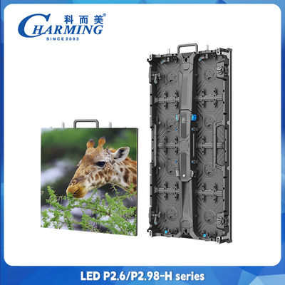 HD TV grande tela LED sem costura cartaz P2.6 P2.98 Exibição de painel de vídeo LED exterior