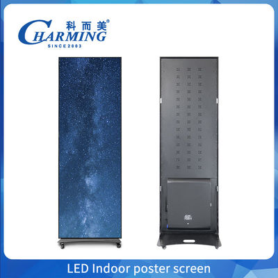Supermercado Publicidade Gob Poster Ecrã interior P1.86-P2.5 4k Led Video Wall