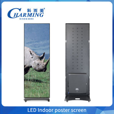 Player de publicidade inteligente de alta qualidade LED Screen Poster Display Full Color Indoor Led Display Poster Screen