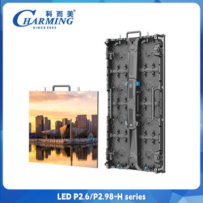 Charmingled P2.6 P2.9 Alta luminosidade LED de palco exterior Locação de tela LED Pantalla LED
