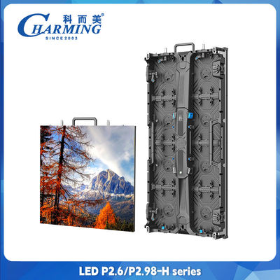 Parede de tela LED exterior P2.6 P3.91 P4.81 Display LED a cores inteiras 500x500mm 500x1000mm