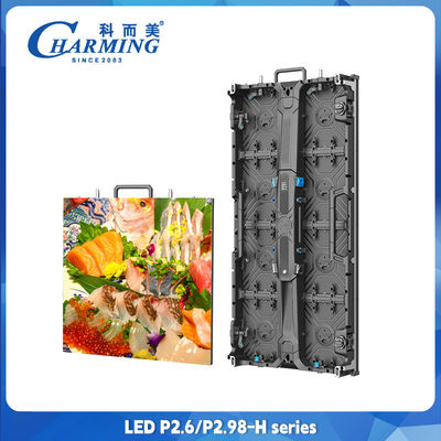 Parede de tela LED exterior P2.6 P3.91 P4.81 Display LED a cores inteiras 500x500mm 500x1000mm