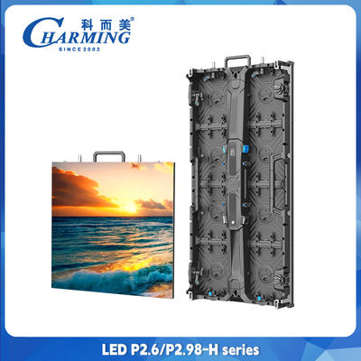 Parede de tela LED exterior P2.6 P3.91 P4.81 Display LED a cores inteiras 500x500mm 500x1000mm