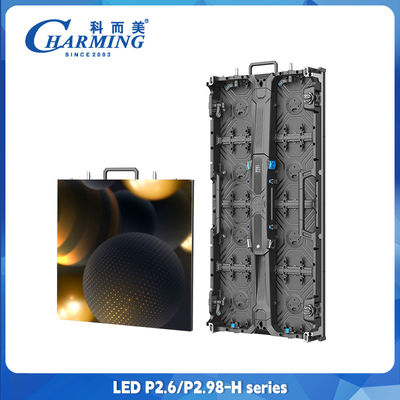 Super Clear P2.6 P2.98 Parede de vídeo LED exterior interior com manutenção frontal uso da igreja