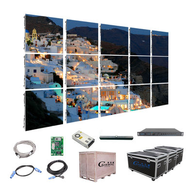 Tamanho ultra-finho Fácil de emoldurar P3.91 Ecrã LED para o exterior Para concertos ao ar livre Panfletos da cidade Edifícios de escritórios