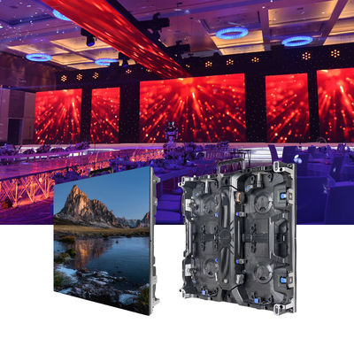 Alta taxa de atualização, cores vivas P2.976 LED OutdoorScreen para quadra de basquete, restaurante, exposição