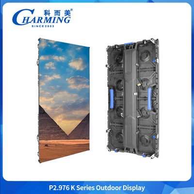 High Refresh P2.6 Indoor Rental Led Screen 7680hz LedWall Display 500*500mm Fast Food Indoor Led