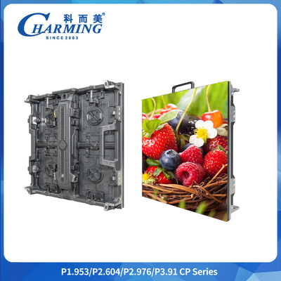 P2.6 P2.98 P3.91 Liga de alumínio vídeo de alto desempenho IP42 SMD2020 Publicidade interna Publicação Loja de varejo Sala de exposições LED Wall Display