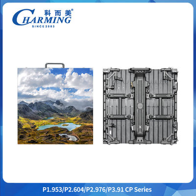 Série CP P3.91 Regula Curva Ecrã flexível 8K HD LED 1/16 Scans Publicidade ao ar livre LED Video Mural Ajuste de forma especial