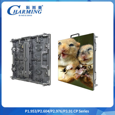 P1.9 P2.64 P2.98 Painel de tela LED curvo interno flexível P3.91 Com bloqueio e escala de arco ajustável