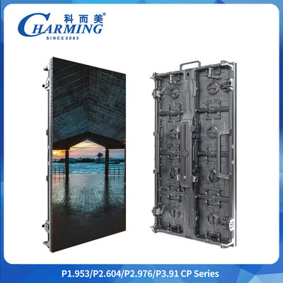 2.6-3.91mm 7680Hz CP Série 3d Display Ajuste radial Publicidade Video Parede Digital Sinalização Personalizada Ecrã LED Exterior e Interior