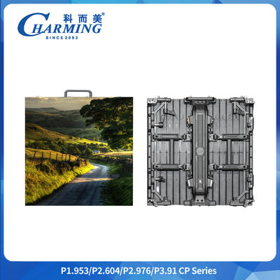 6.6kg 500x500/1000x84mm 1.95 Pequeno Pitch Gob Craft Curva Regula Screen P2.6-P3.91 Flexível Full Color RGB Digital Publicidade Interior Aluguel Clube de Dança LED Display