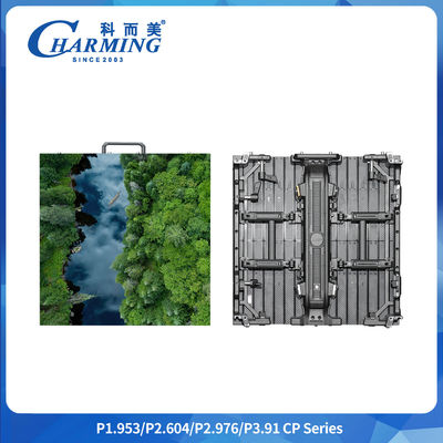 Tipo de varredura SMD1515 10%~65%RH P2.6/2.98/3.91 CP Series Indoor LED Video Wall With One Click Rotation Disassembly Safety Buckle