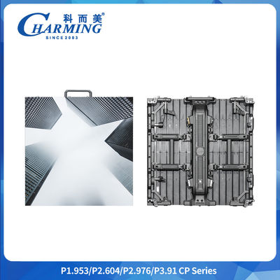 Tipo de varredura SMD1515 10%~65%RH P2.6/2.98/3.91 CP Series Indoor LED Video Wall With One Click Rotation Disassembly Safety Buckle