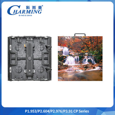Display de parede de vídeo LED de resfriamento de alta eficiência de 7680Hz P1.9 P2.6 P2.98 Curva P3.91 Com design sem ruído