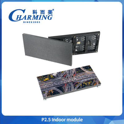 Commercial P2.5 320*160mm LED Modulo Interior Instalação fixa 16 Bit