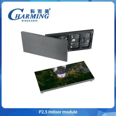 Display LED fixado instalado P2.5 Indoor Display LED fixado 320mmx160mm Painéis de parede coloridos