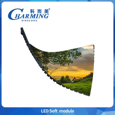 2025 Mais Popular 3840 Hz HD Modulo LED P2 P2.5 P3 P3.076 P4 Modulo Led Suave Ecrã de Display Led Flexível Interior