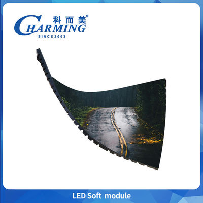Alto desempenho P2.5 módulos indoor LED suave 800cd/m2 módulo LED Full Color IP40 módulo de tela LED flexível para shopping mall
