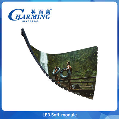 3840-7680Hz Alta taxa de atualização Instalação de adsorção magnética forte P2 P2.5 P3 P4 Flexível Módulo de LED suave Pantalla LED para evento
