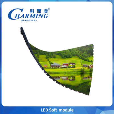 P1.86/P2/2.5/P3/P4 Modulo Led de Display Soft Painel de ecrã à prova d'água IP40 Poupança de energia