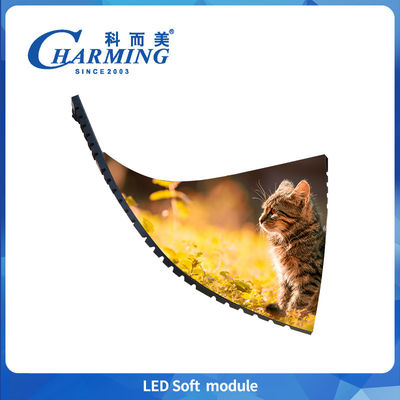 LED Soft Module Led Screen Alta taxa de atualização Anti-ambient Light Display Personalizavel Flexível