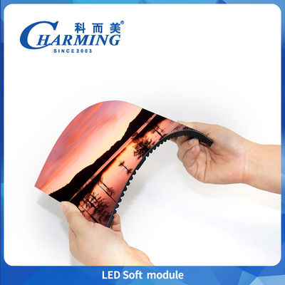 LED Soft Module Led Screen Alta taxa de atualização Anti-ambient Light Display Personalizavel Flexível