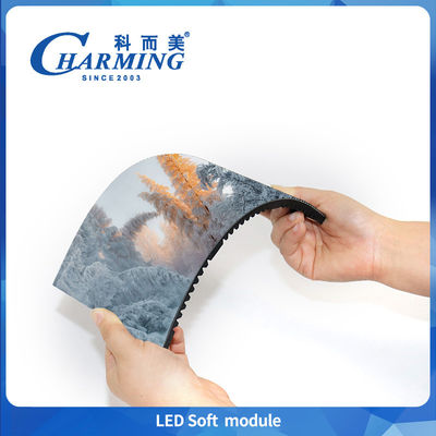 Display LED P4 Full Color Indoor Display P2.5 Modulo LED suave Display flexível