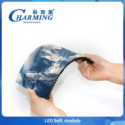 P3 P3.076 P4 Modulo Soft Led Interior de Baixa Potência e Baixo Calor Instalação fixa para tela de ondas e tela de fita