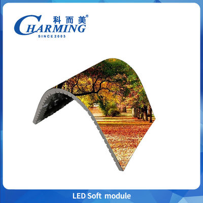 LED Soft Module P3 3Mm Indoor Full Color Display Board Curvo Video Wall Flexível Led Screen para publicidade