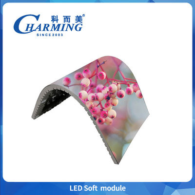 Módulo Soft P3 Interior Vídeo Módulo Flexível Cor Inteira Personalizada Curva Programável Flexível LED Display