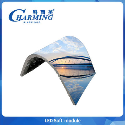 4k P2 P2.5 P3.076 Modulo Soft Led Indoor 400-800 Alto brilho Rgb LED Flexible Display