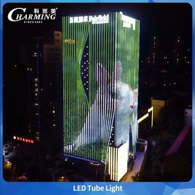 Luz de tubo LED à prova d'água IP65, capa de PC anti-UV, controle DC24V SpI