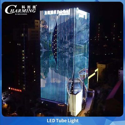 Suporte de Liga de Alumínio RGB Led Mini Tubo de Luz IP65 Impermeável para Exterior