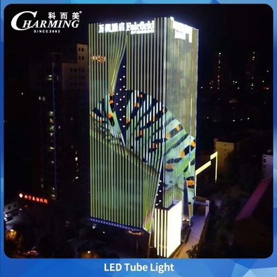 Suporte de Liga de Alumínio RGB Led Mini Tubo de Luz IP65 Impermeável para Exterior