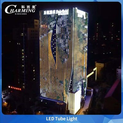 Tubo de luz LED exterior U38-500 5.5w 500*38*58MM Bracket para barra de luz fixa Rápido e conveniente