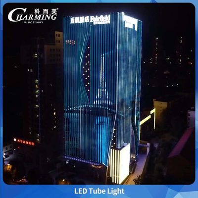 Tubo de luz LED IP65 para exterior de fábrica, alta luminosidade LED
