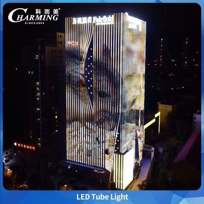 Tubo de Luz LED de Alta Qualidade para Exterior U38-1000 1000*38*58MM IP65 Liga de Alumínio+PC Para Construção Externa