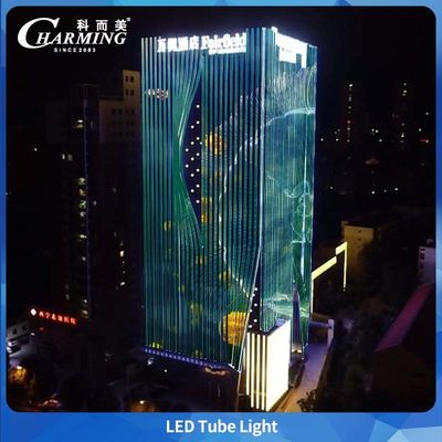 Tubo de Luz LED SMD5050 IP65 para PC Cover para Publicidade em Edifícios Exteriores