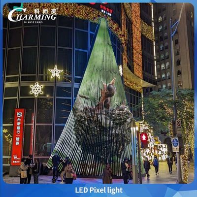 Luz de pixel LED externa de baixa potência e alta luminosidade para edifícios