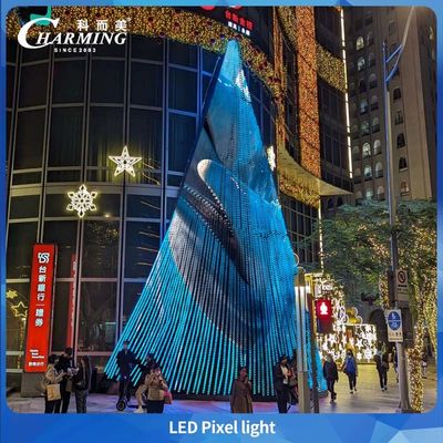 Luz de pixel LED DMX512 de baixa potência e resistente a UV com outdoor ao ar livre